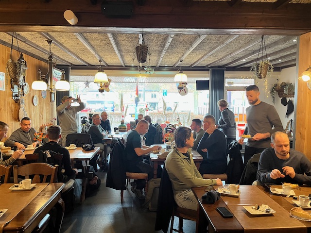 koffie en vlaai stop in Geulle